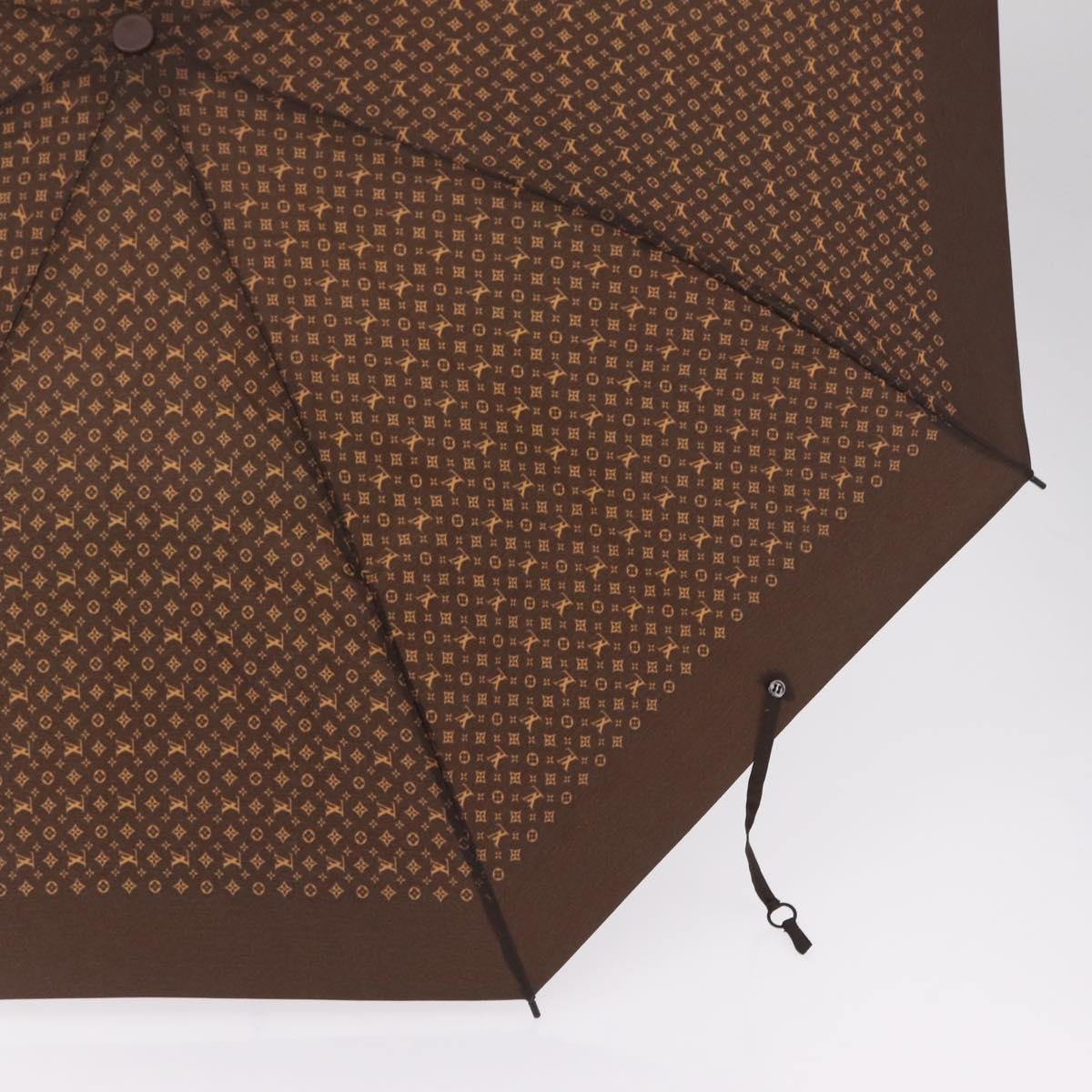 LOUIS VUITTON Monogram Folding Umbrella LV Auth bs37723