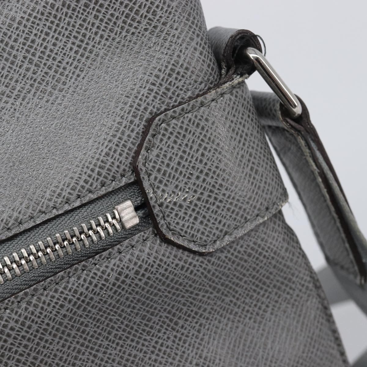 LOUIS VUITTON Taiga Sasha Shoulder Bag Gray M32630 LV Auth bs37771