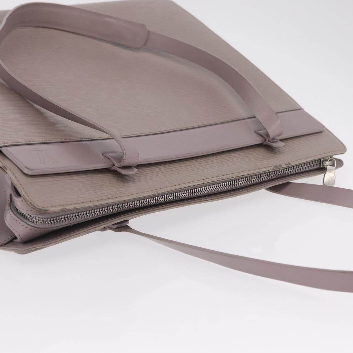 LOUIS VUITTON Epi Croisette GM Hand Bag Lilac M5250B LV Auth bs37776