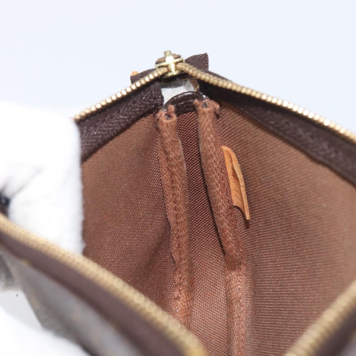 LOUIS VUITTON Monogram Mini Pochette Accessoires Pouch M58009 LV Auth bs37809