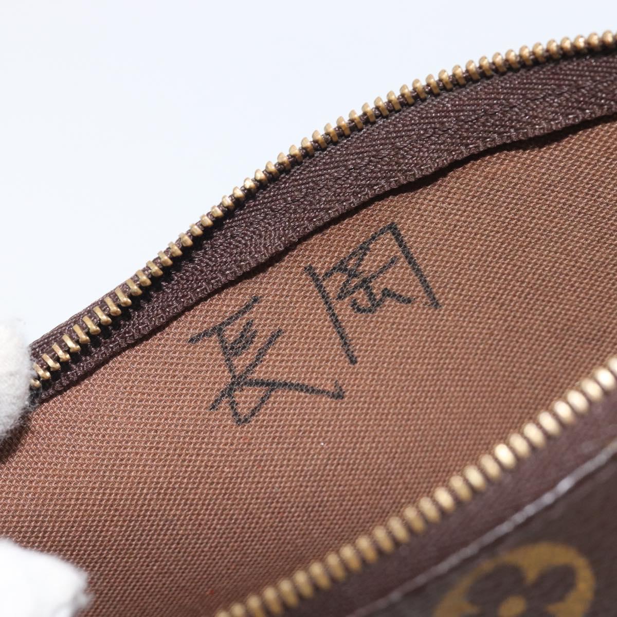 LOUIS VUITTON Monogram Mini Pochette Accessoires Pouch M58009 LV Auth bs37809