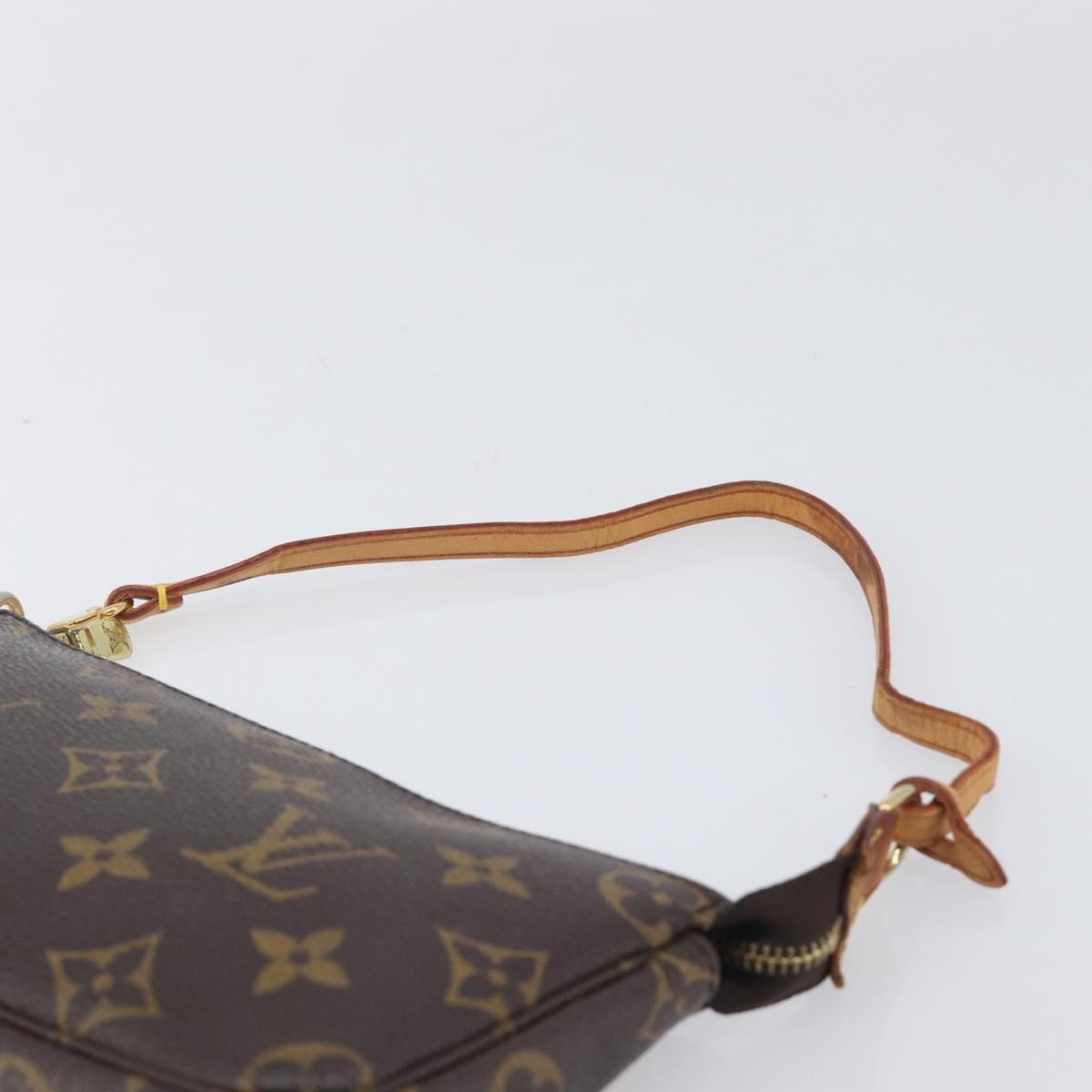LOUIS VUITTON Monogram Mini Pochette Accessoires Pouch M58009 LV Auth bs37809