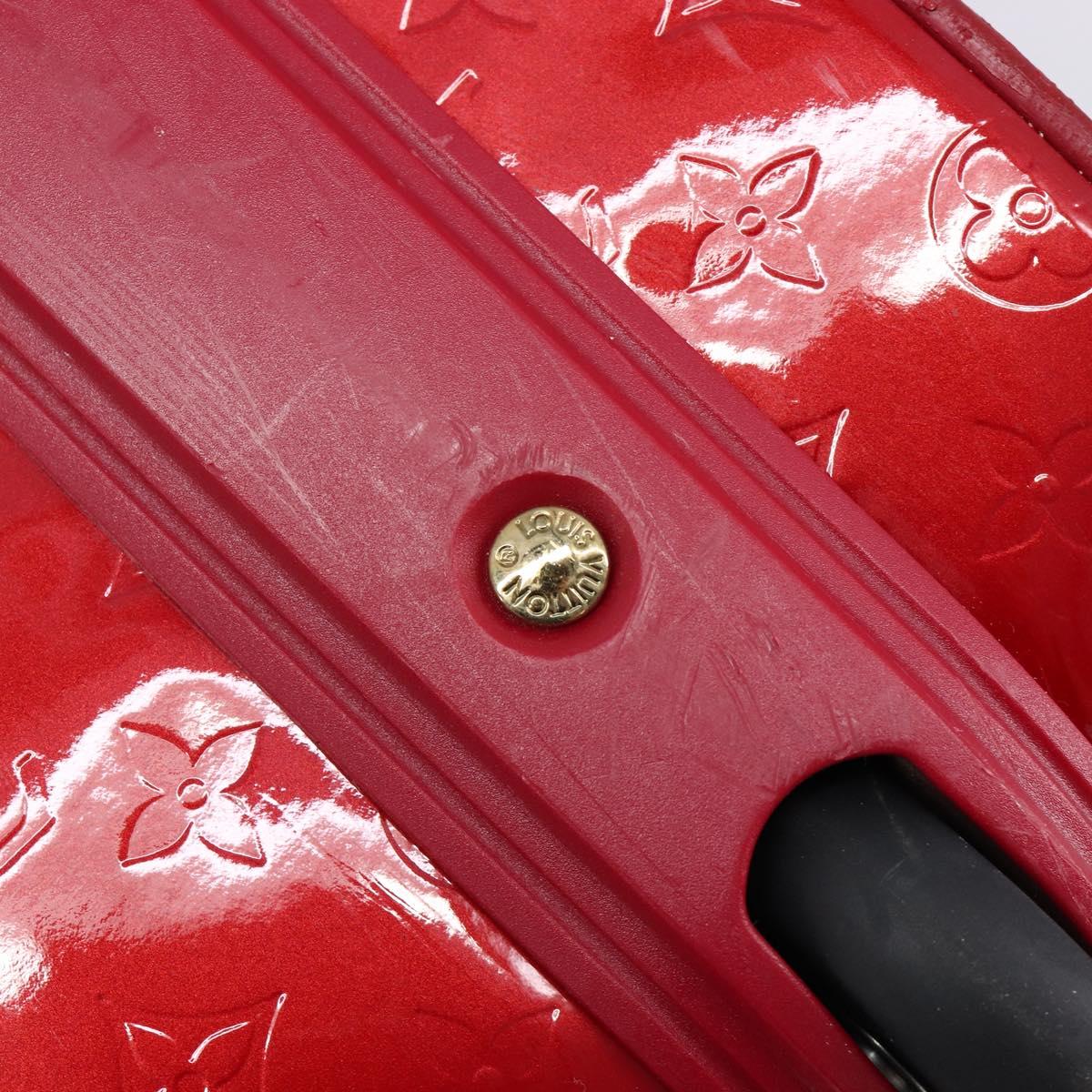 LOUIS VUITTON Monogram Vernis Pegas 45 Pomme D'amour M91278 LV Auth bs37812