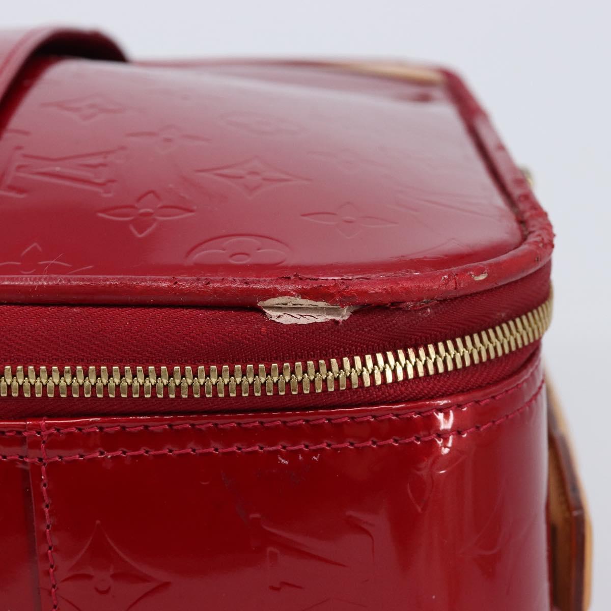 LOUIS VUITTON Monogram Vernis Pegas 45 Pomme D'amour M91278 LV Auth bs37812