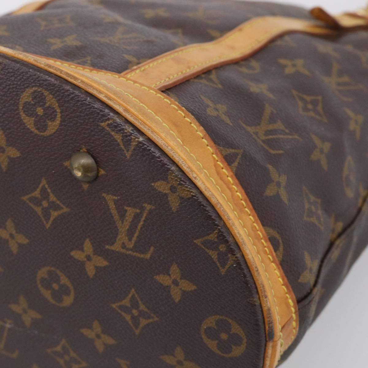 LOUIS VUITTON Monogram Bucket GM Shoulder Bag M42236 LV Auth bs37821