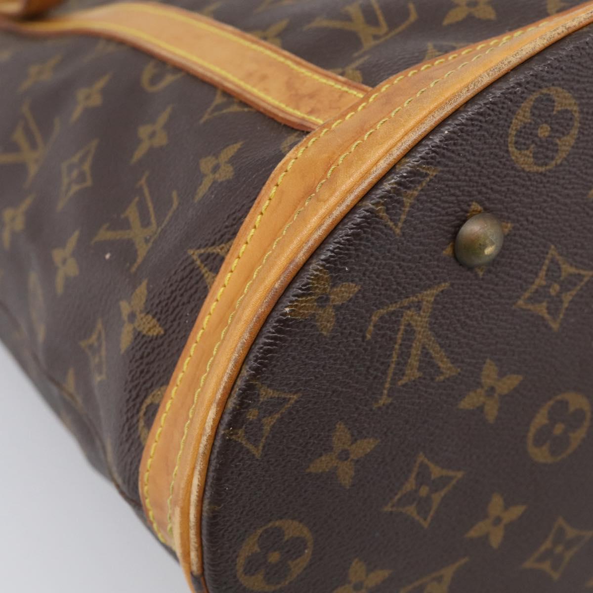 LOUIS VUITTON Monogram Bucket GM Shoulder Bag M42236 LV Auth bs37821