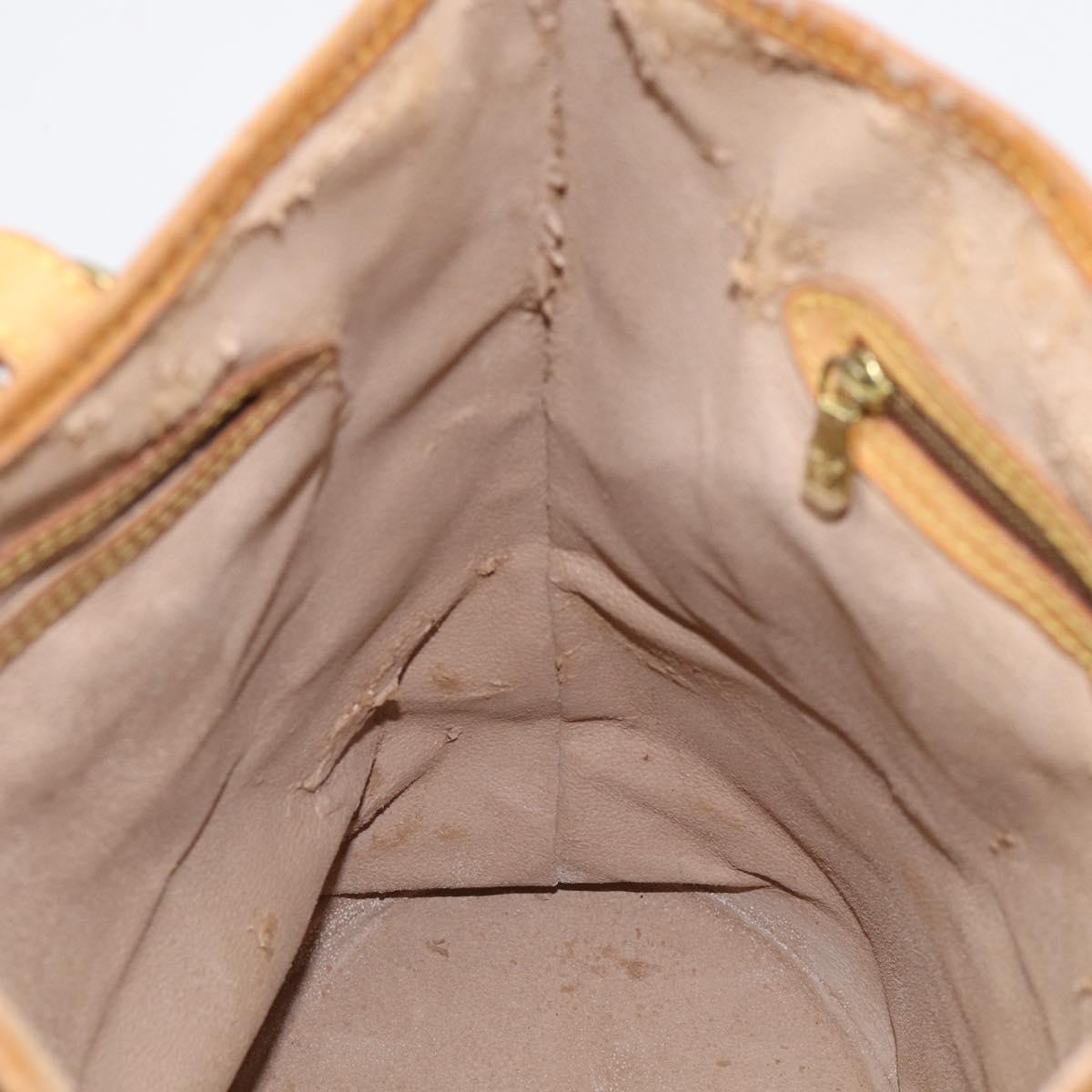 LOUIS VUITTON Monogram Bucket GM Shoulder Bag M42236 LV Auth bs37821