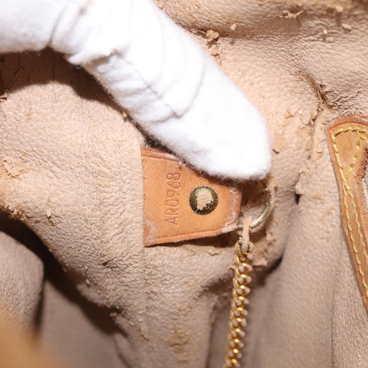 LOUIS VUITTON Monogram Bucket GM Shoulder Bag M42236 LV Auth bs37821