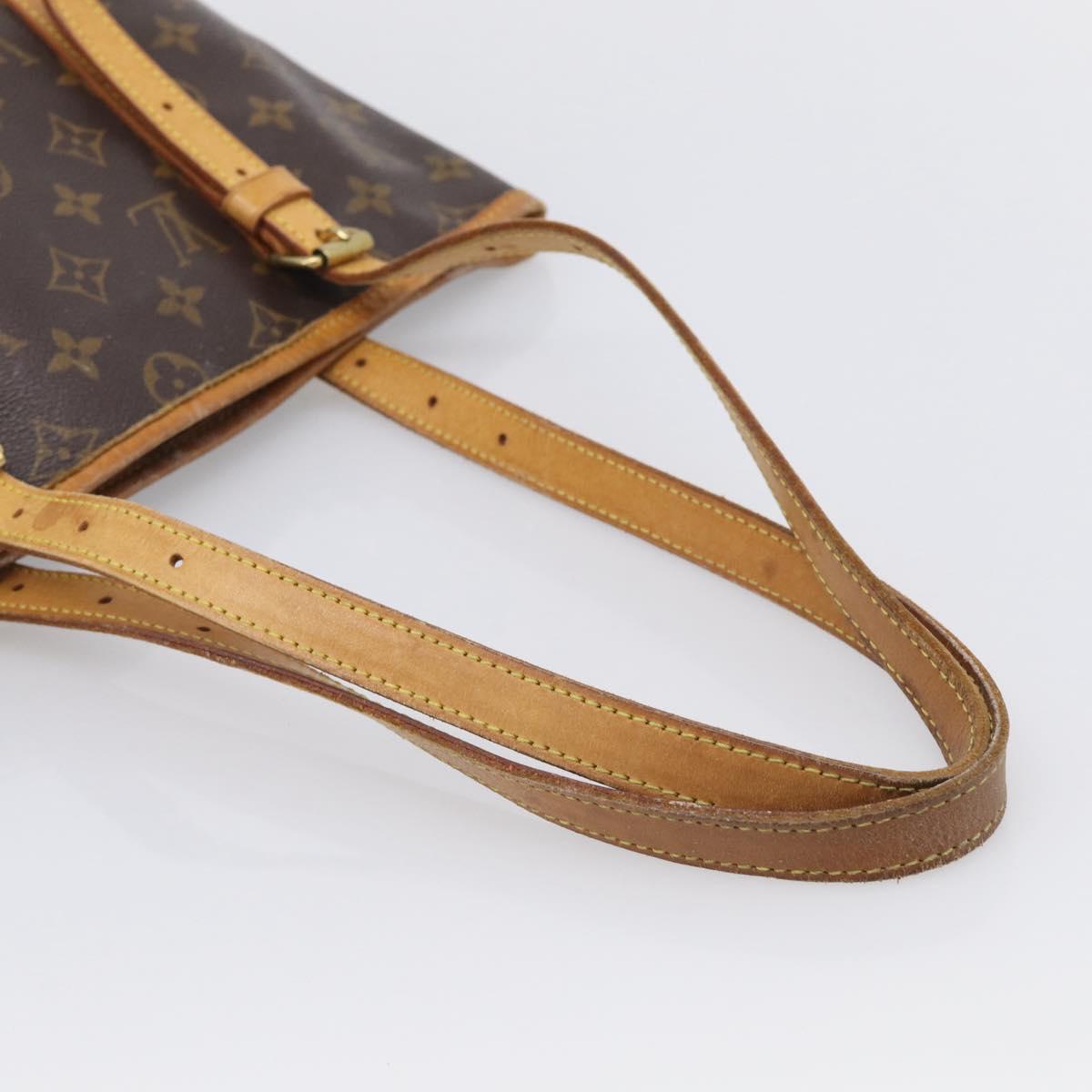 LOUIS VUITTON Monogram Bucket GM Shoulder Bag M42236 LV Auth bs37821