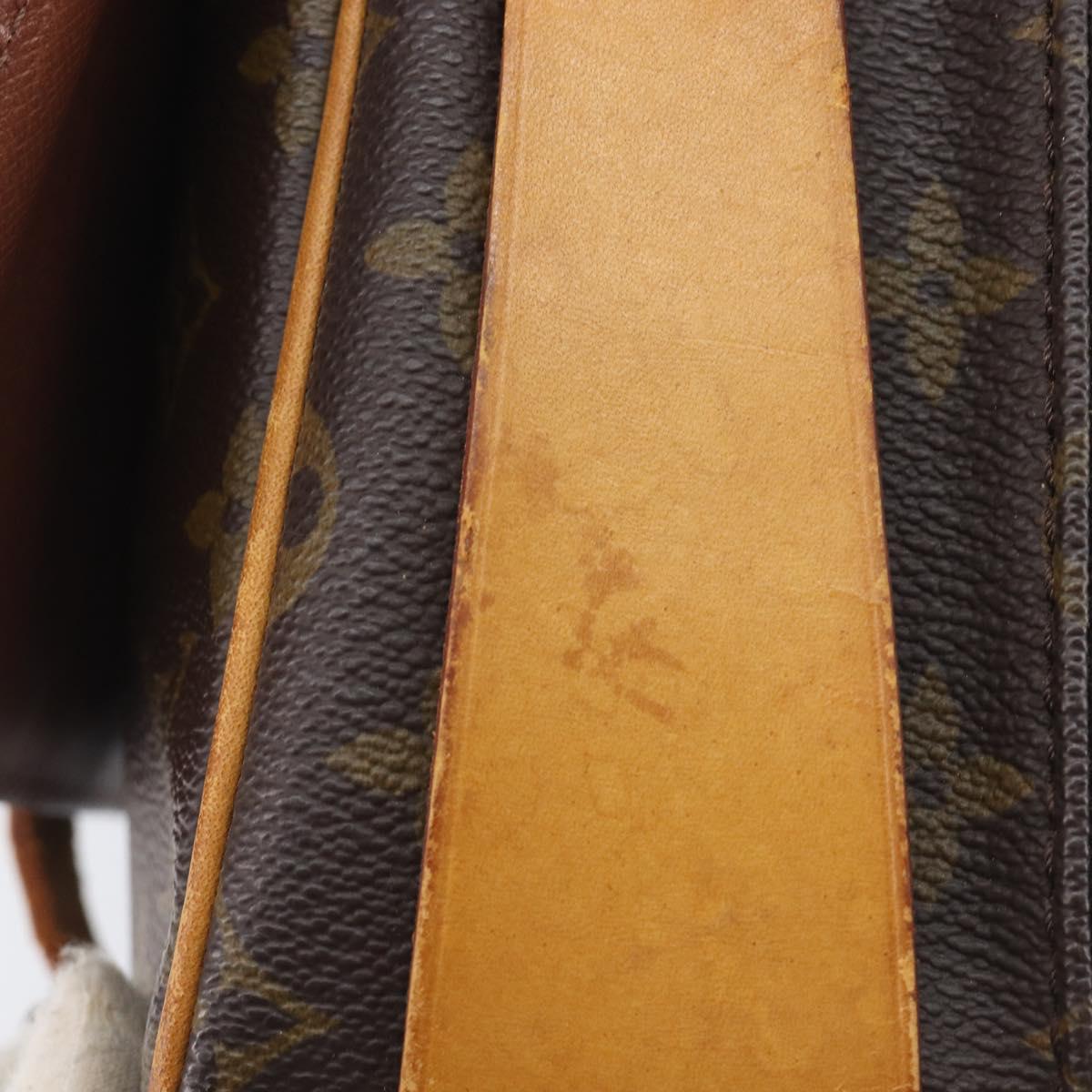 LOUIS VUITTON Monogram Cartouchiere MM Shoulder Bag M51253 LV Auth bs37830