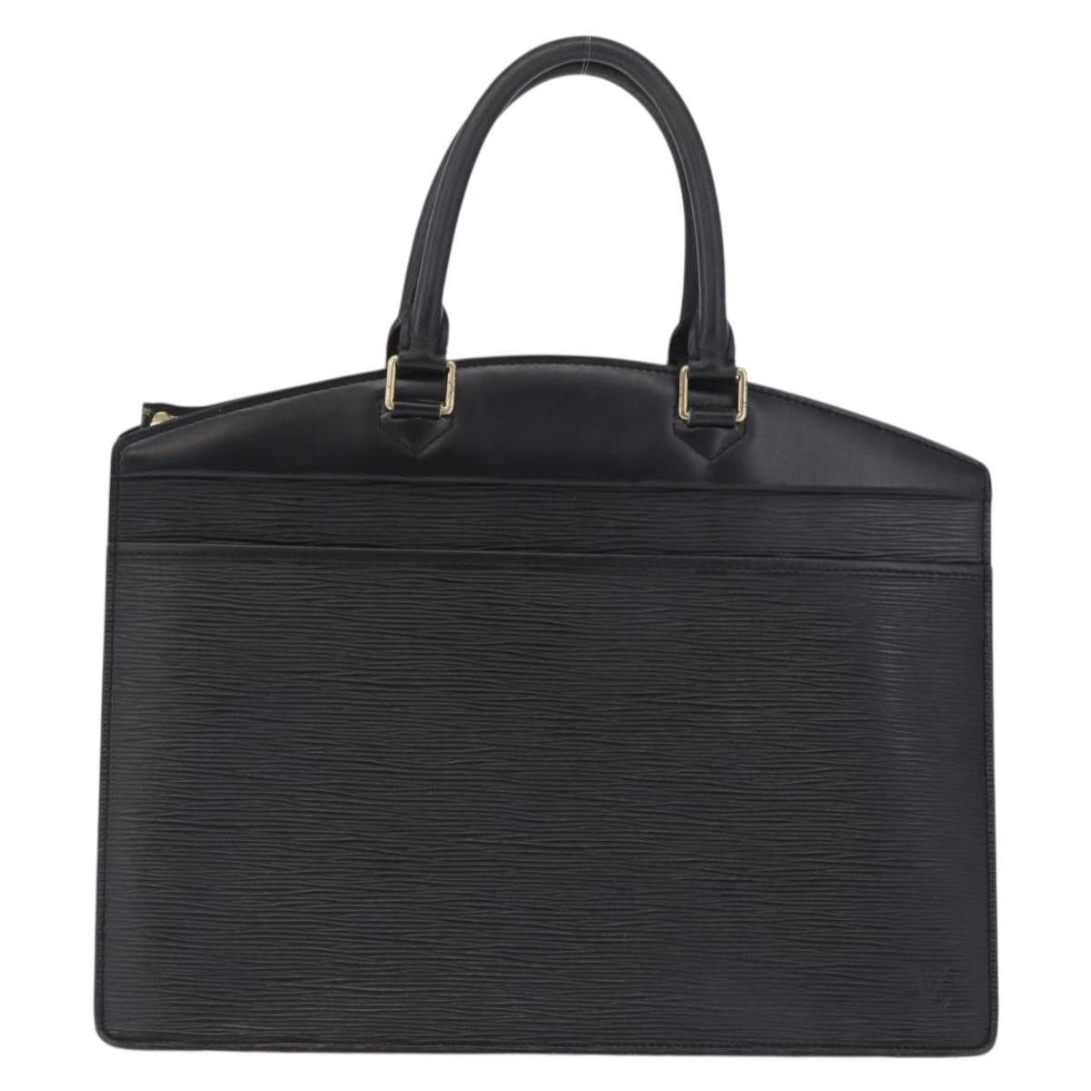 LOUIS VUITTON Epi Riviera Hand Bag Black M48182 LV Auth bs37846