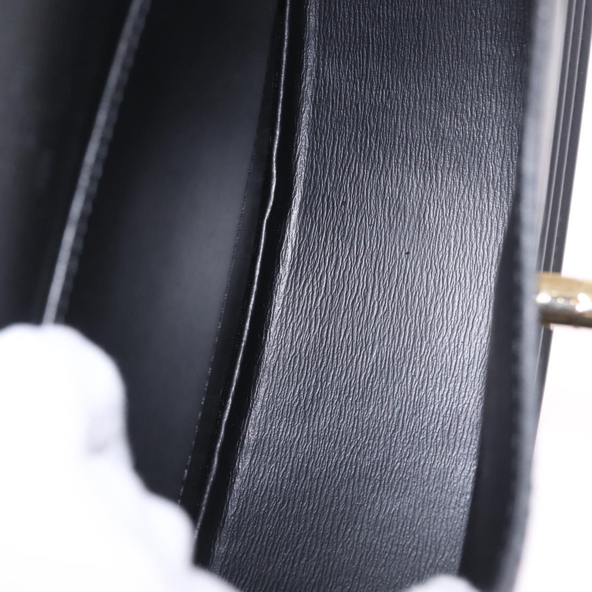 LOUIS VUITTON Epi Tilsitt Hand Bag Black M52482 LV Auth bs37847