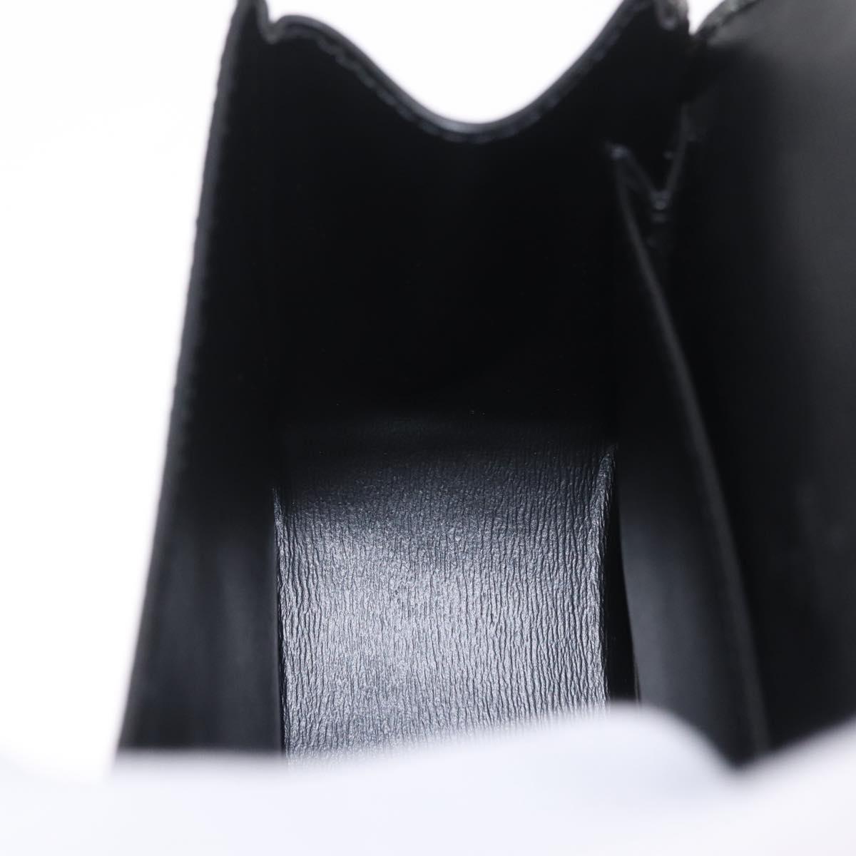 LOUIS VUITTON Epi Tilsitt Hand Bag Black M52482 LV Auth bs37847