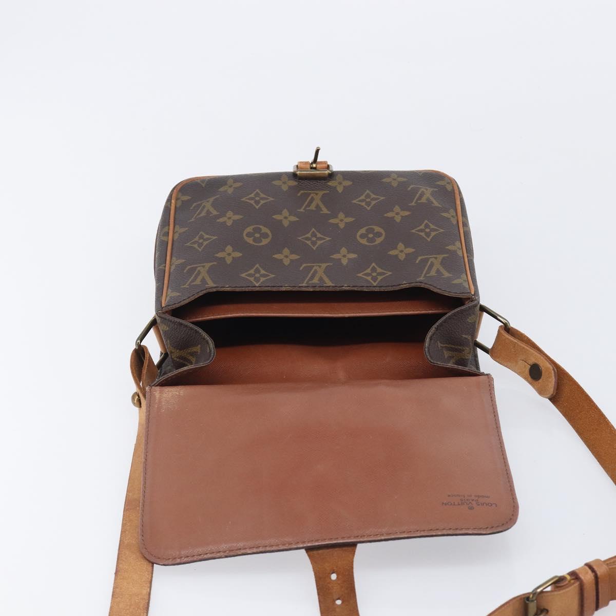 LOUIS VUITTON Monogram Cartouchiere MM Shoulder Bag M51253 LV Auth bs37852