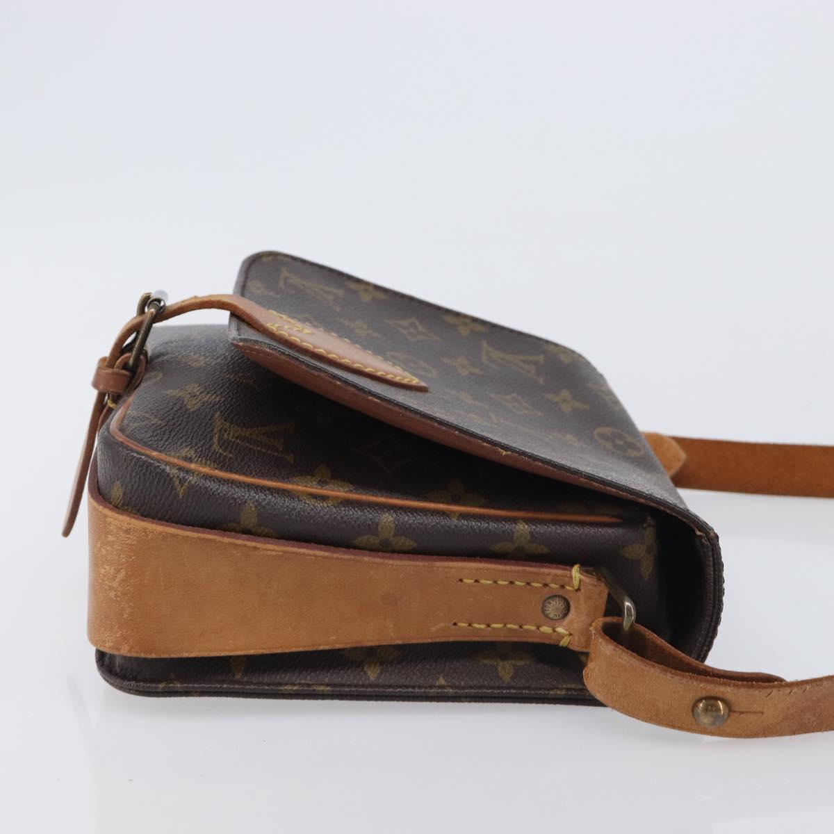 LOUIS VUITTON Monogram Cartouchiere MM Shoulder Bag M51253 LV Auth bs37852