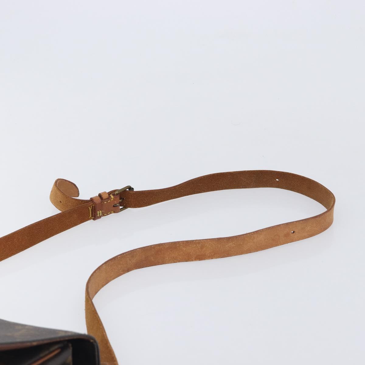 LOUIS VUITTON Monogram Cartouchiere MM Shoulder Bag M51253 LV Auth bs37852