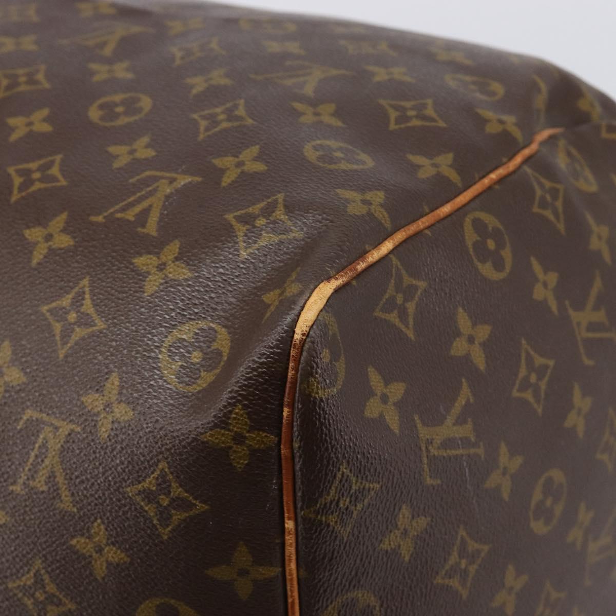 LOUIS VUITTON Monogram Keepall 60 Boston Bag M41422 LV Auth bs37853