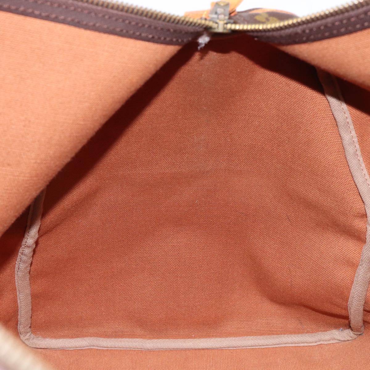 LOUIS VUITTON Monogram Keepall 60 Boston Bag M41422 LV Auth bs37853