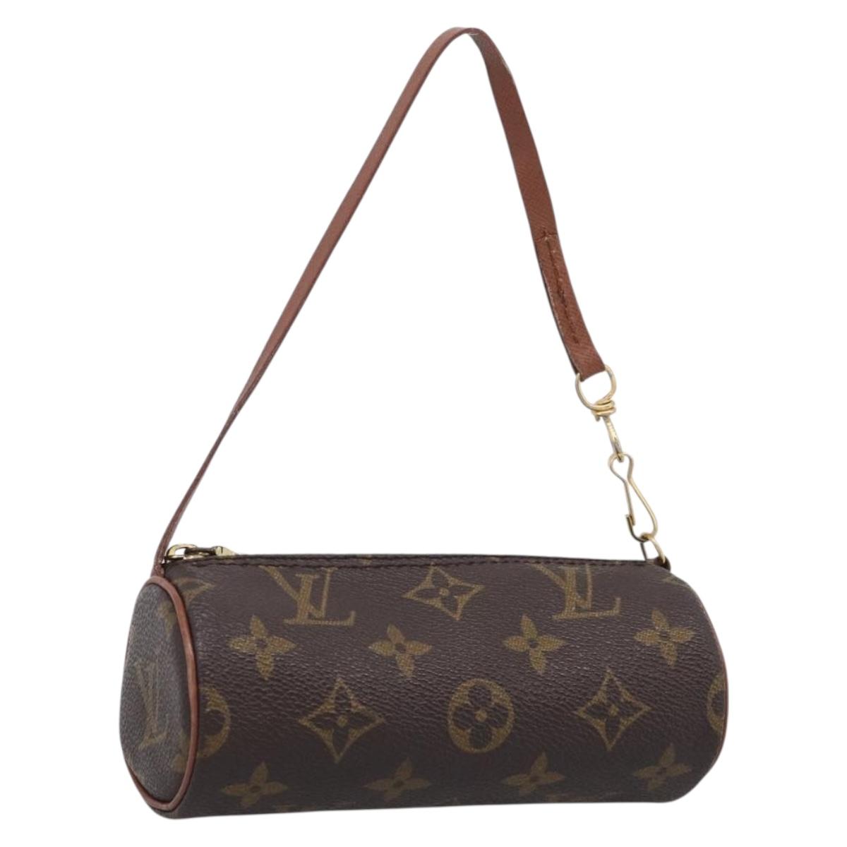 LOUIS VUITTON Monogram Papillon Pouch Pouch LV Auth bs37855