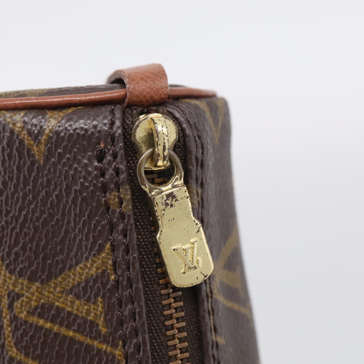LOUIS VUITTON Monogram Papillon Pouch Pouch LV Auth bs37855