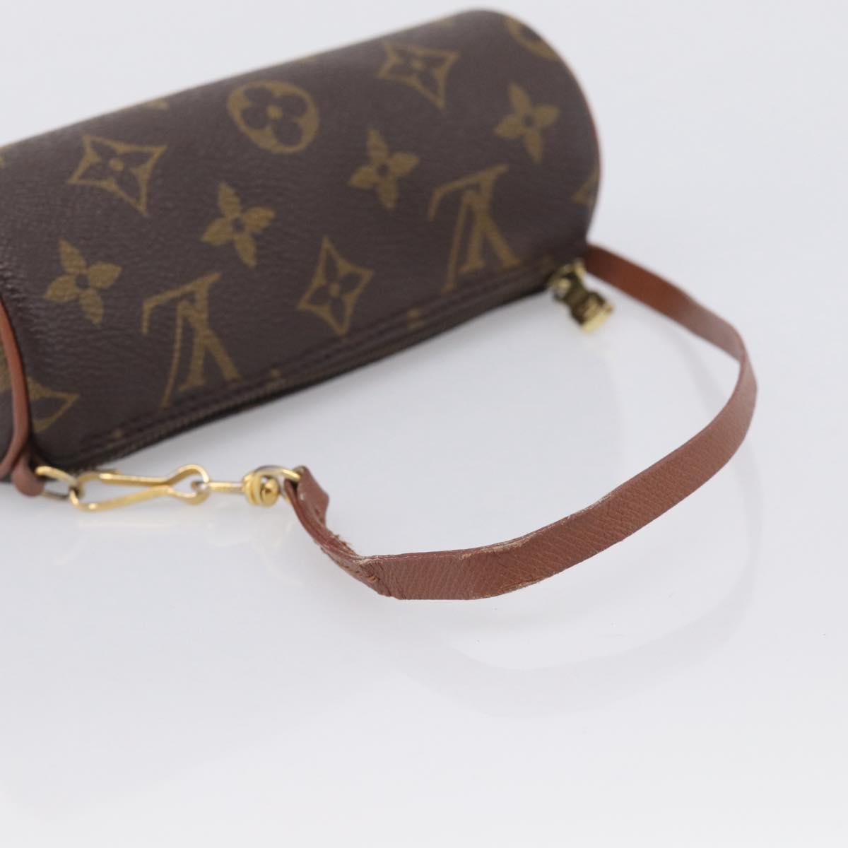 LOUIS VUITTON Monogram Papillon Pouch Pouch LV Auth bs37855