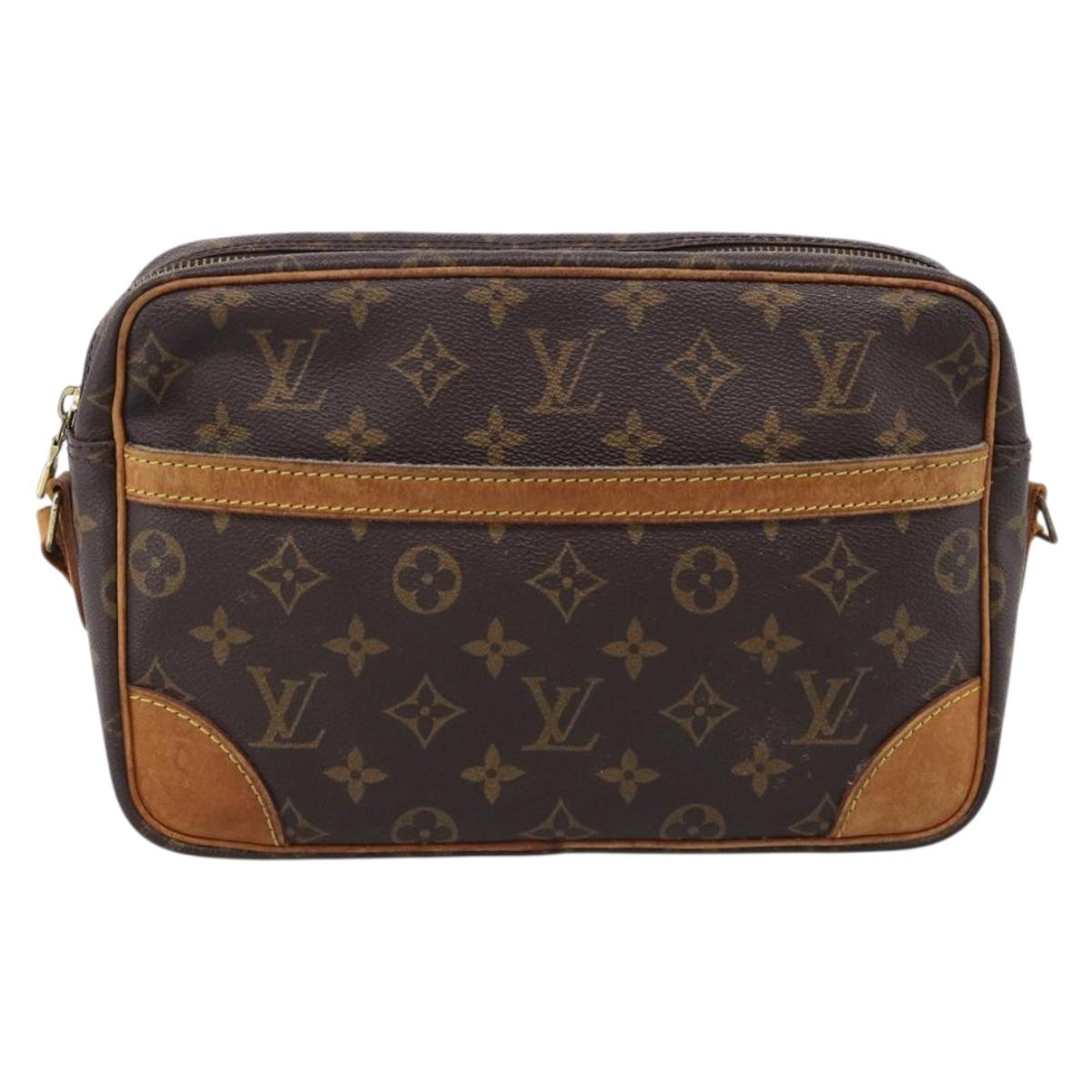 LOUIS VUITTON Monogram Trocadero 27 Shoulder Bag M51274 LV Auth bs37888