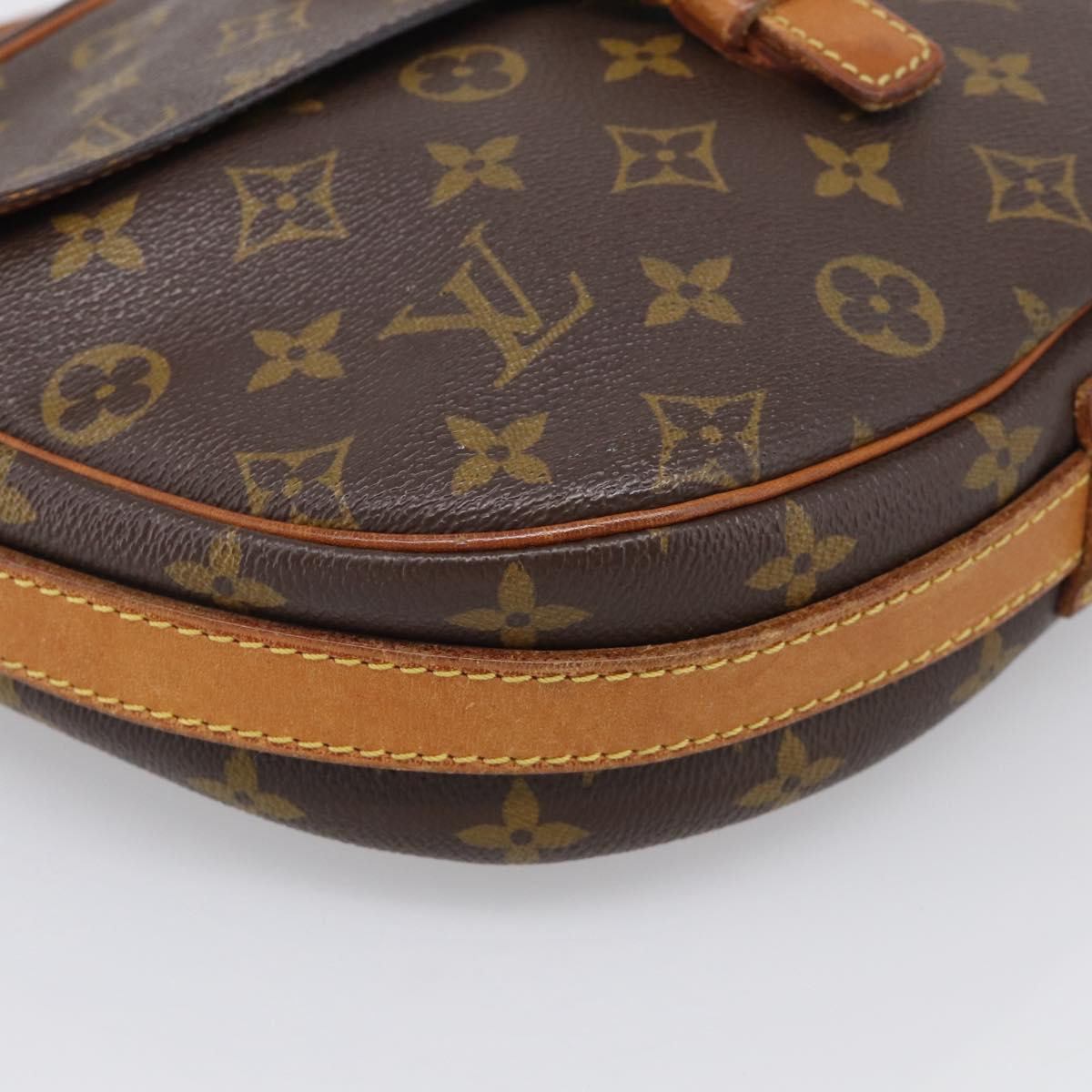 LOUIS VUITTON Monogram Jeune Fille GM Shoulder Bag M51225 LV Auth bs37889