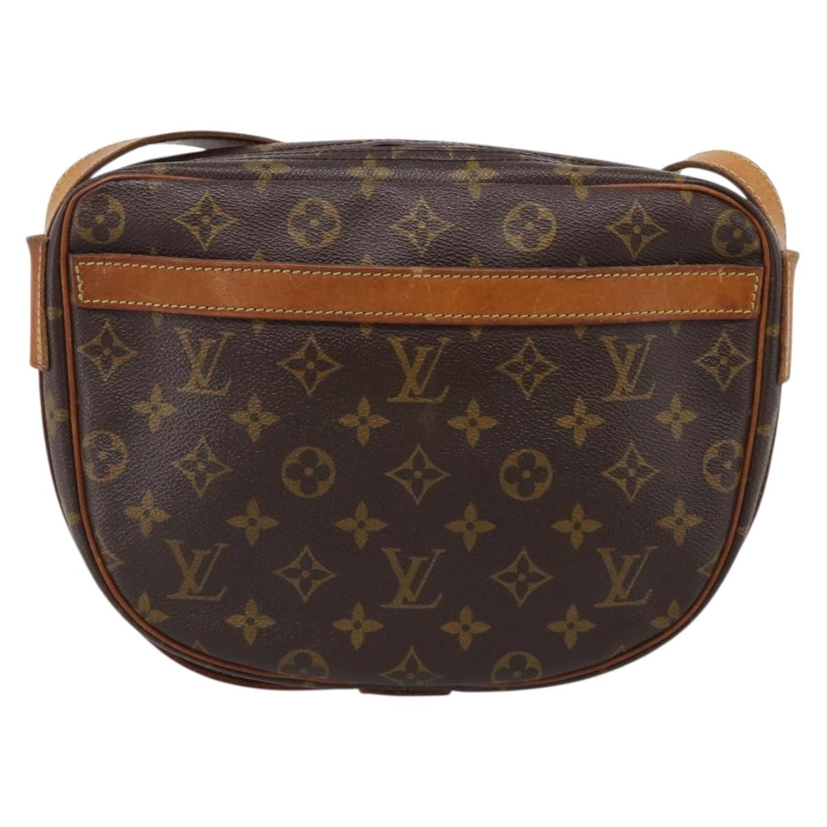 LOUIS VUITTON Monogram Jeune Fille GM Shoulder Bag M51225 LV Auth bs37889
