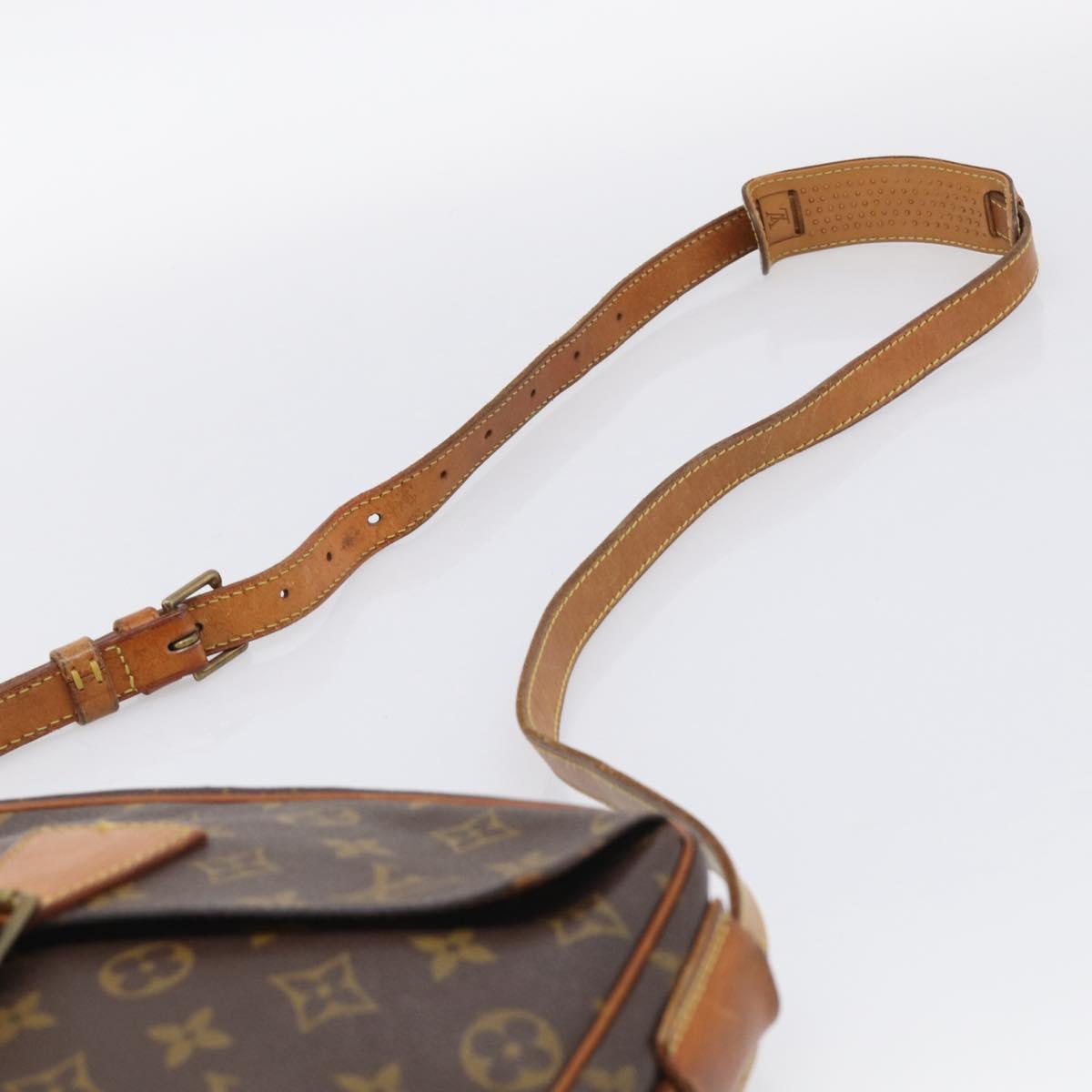 LOUIS VUITTON Monogram Jeune Fille GM Shoulder Bag M51225 LV Auth bs37889