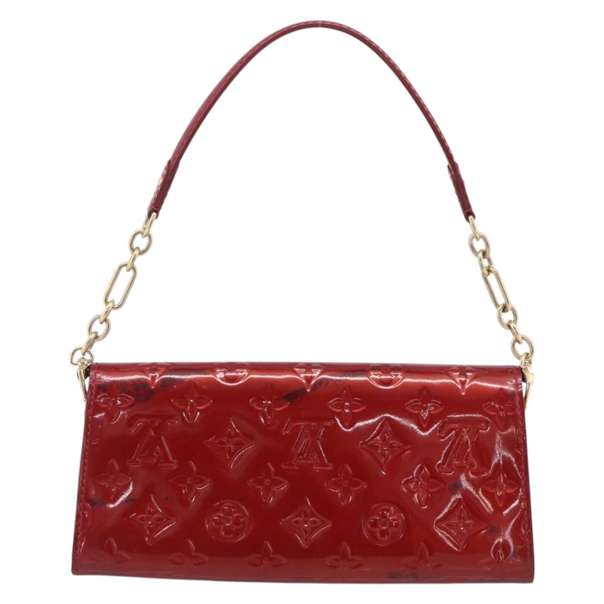 LOUIS VUITTON Monogram Vernis Sunset Bluebird Pomme D'amour M93543 Auth bs37953