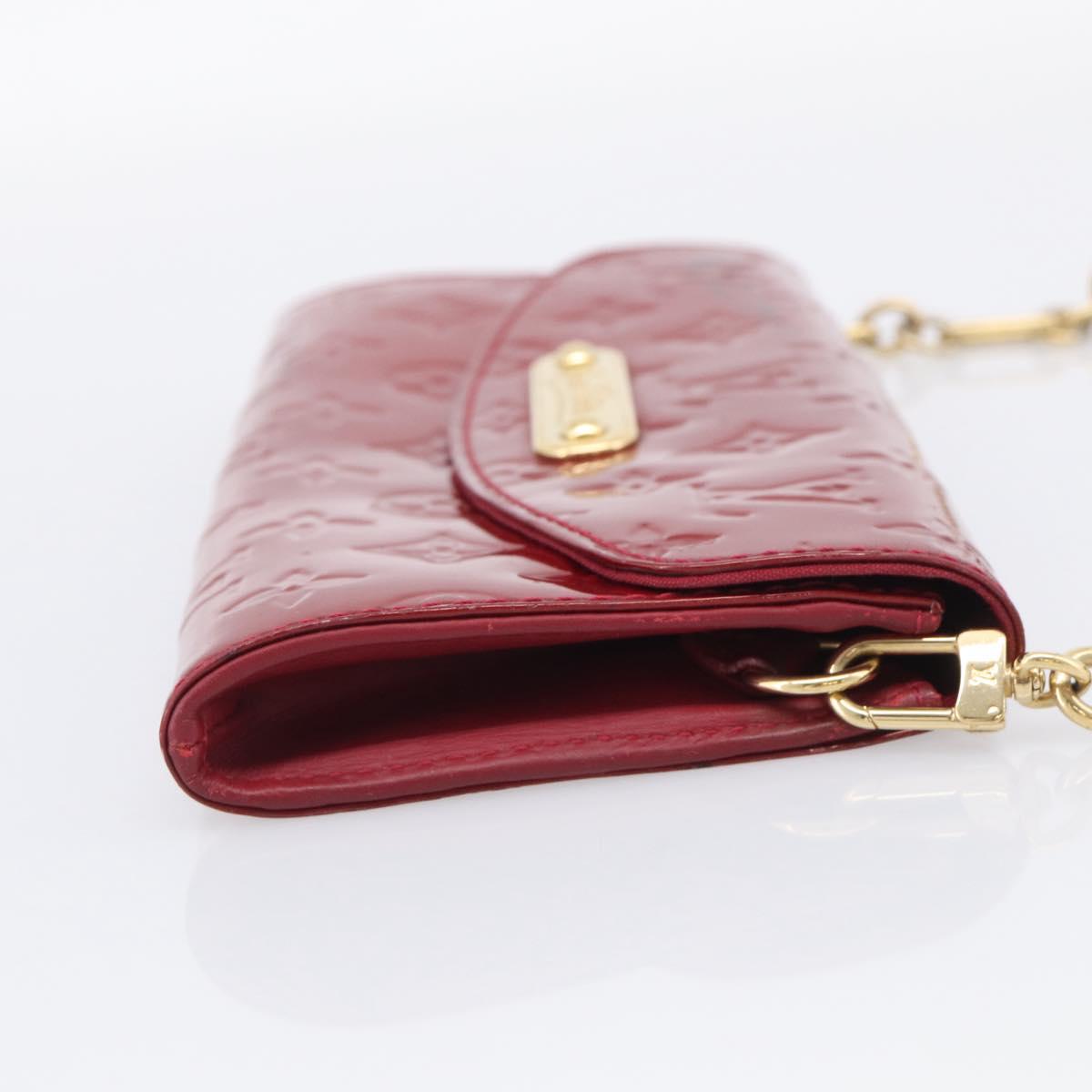 LOUIS VUITTON Monogram Vernis Sunset Bluebird Pomme D'amour M93543 Auth bs37953