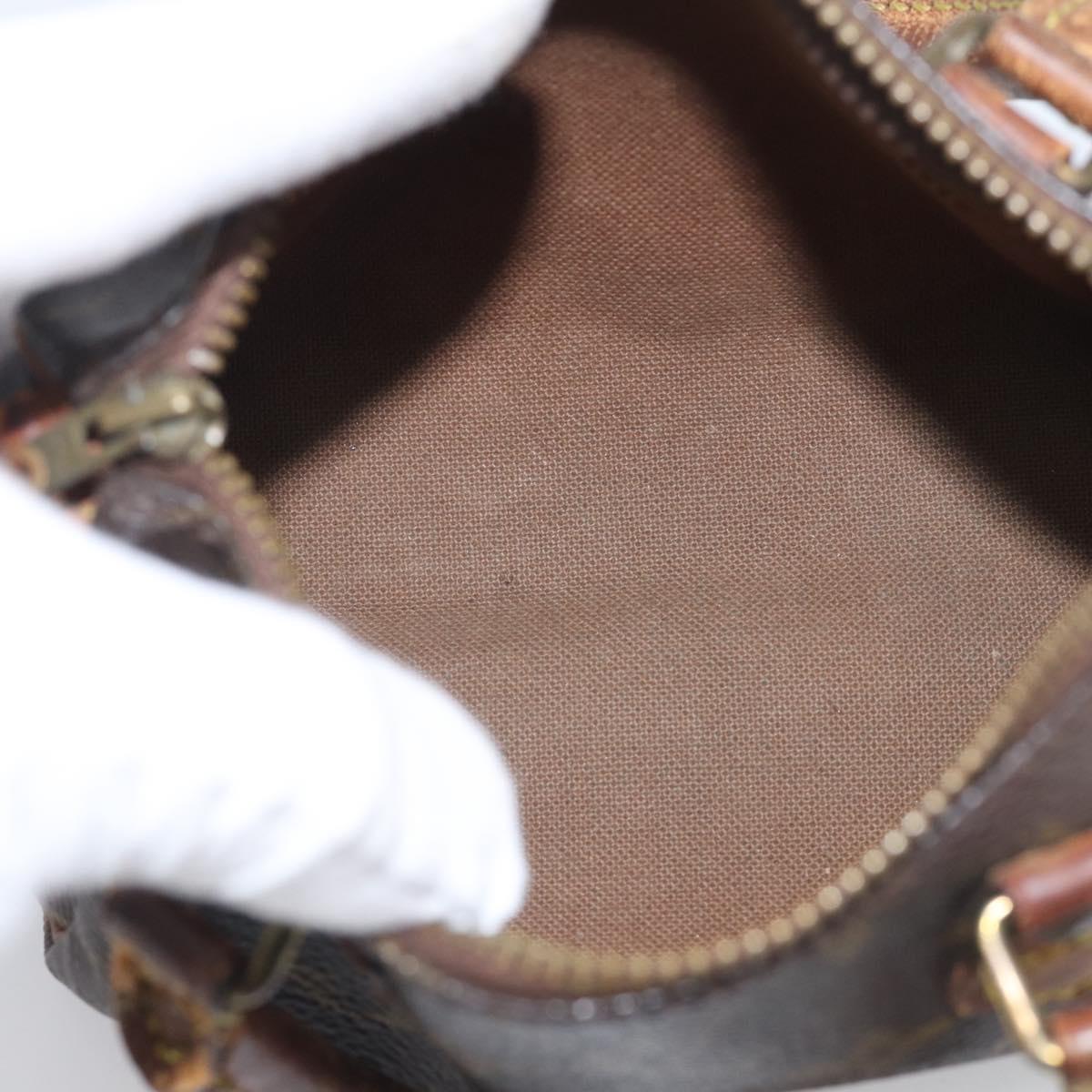 LOUIS VUITTON Monogram Mini Speedy Hand Bag M41534 LV Auth bs37959