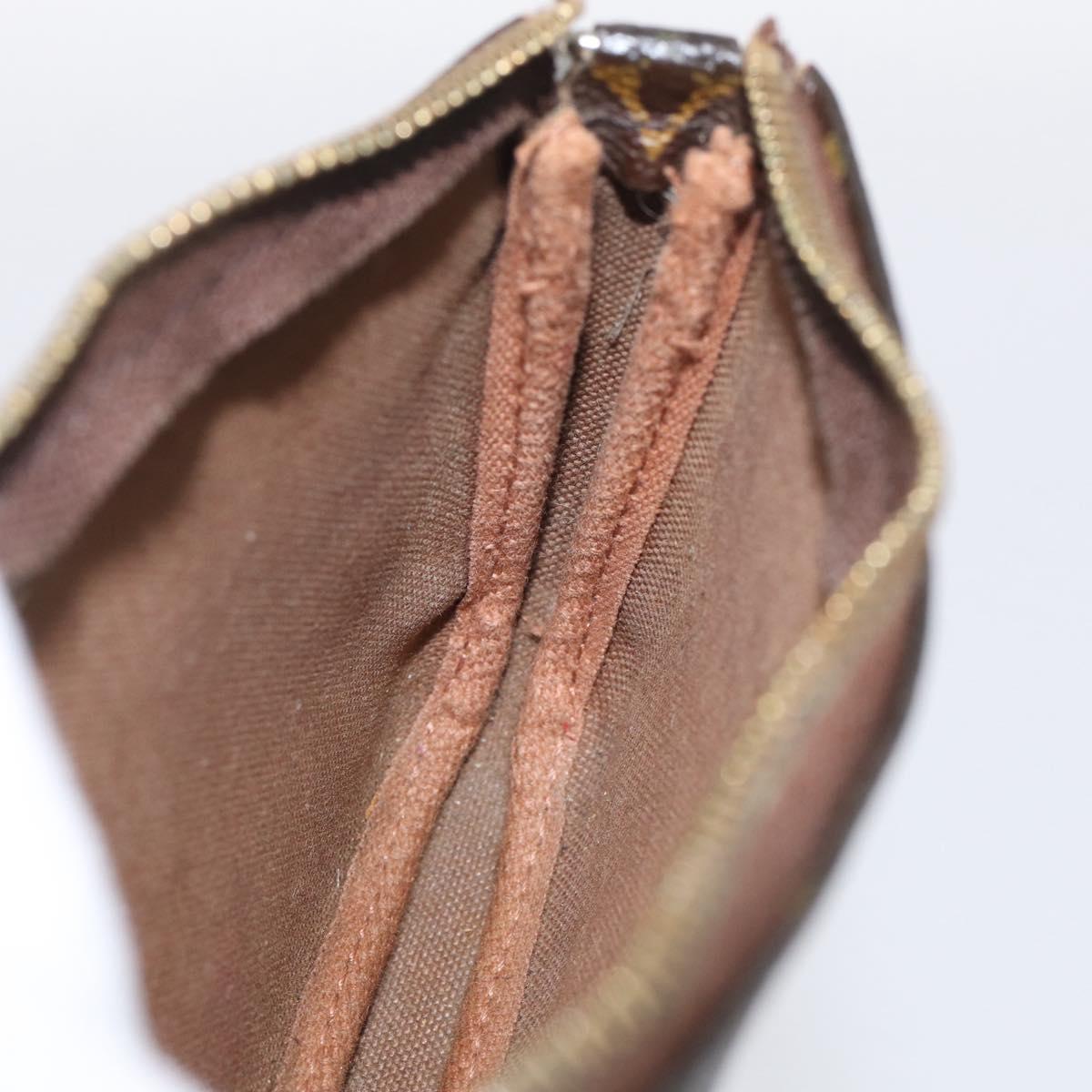 LOUIS VUITTON Monogram Mini Pochette Accessoires Pouch M58009 LV Auth bs37981