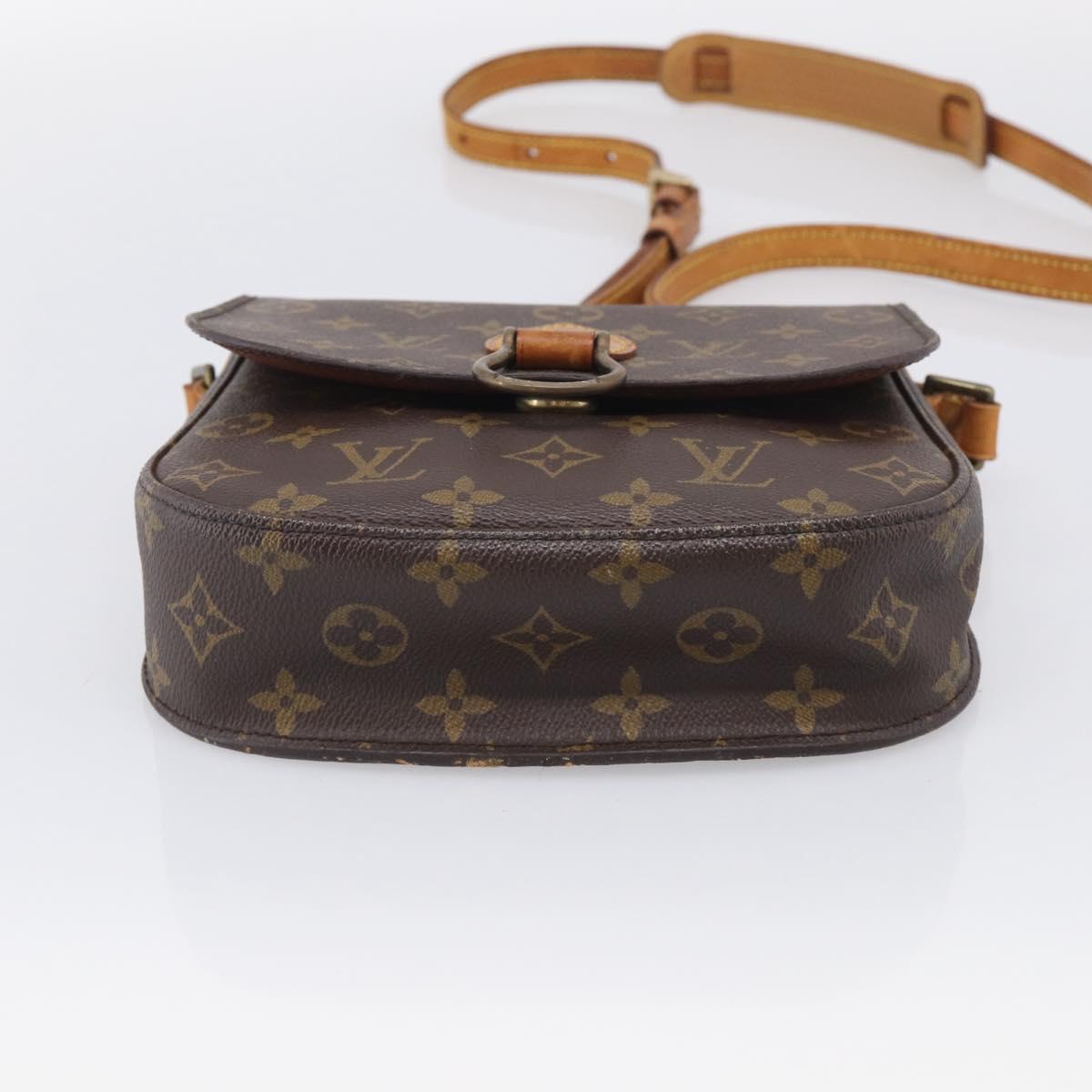 LOUIS VUITTON Monogram Saint Cloud MM Shoulder Bag M51243 LV Auth bs37996