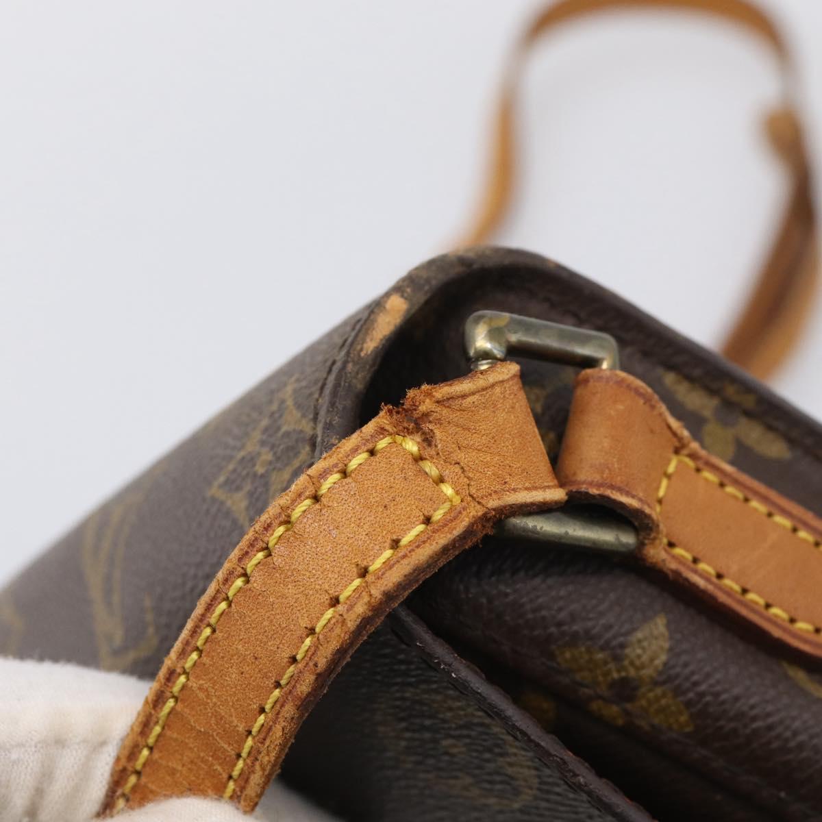 LOUIS VUITTON Monogram Saint Cloud MM Shoulder Bag M51243 LV Auth bs37996