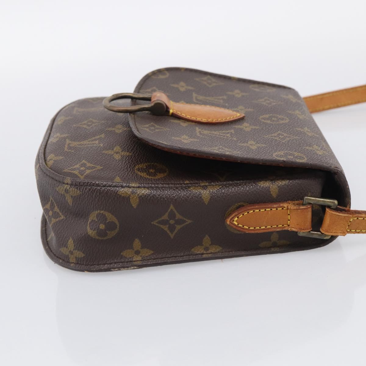 LOUIS VUITTON Monogram Saint Cloud MM Shoulder Bag M51243 LV Auth bs37996