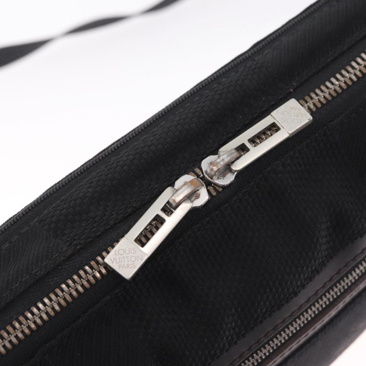LOUIS VUITTON Damier Geant Arche Body Bag Noir M93021 LV Auth bs37998
