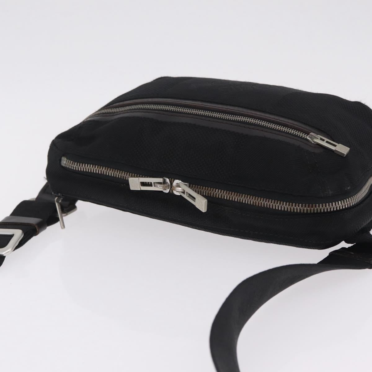 LOUIS VUITTON Damier Geant Arche Body Bag Noir M93021 LV Auth bs37998
