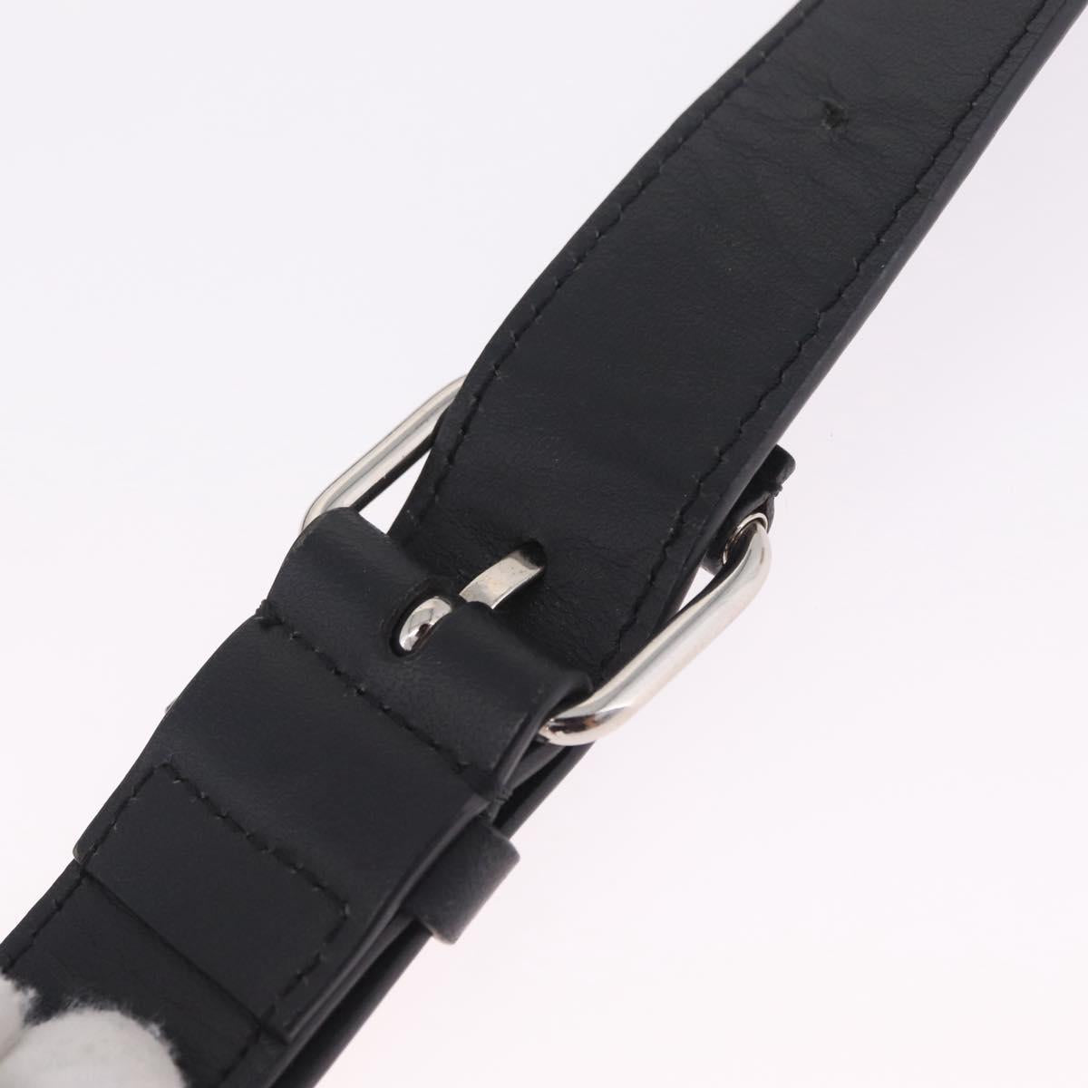 Valentino UNDERCOVER Collaboration Shoulder Bag Canvas Black Auth bs38000A