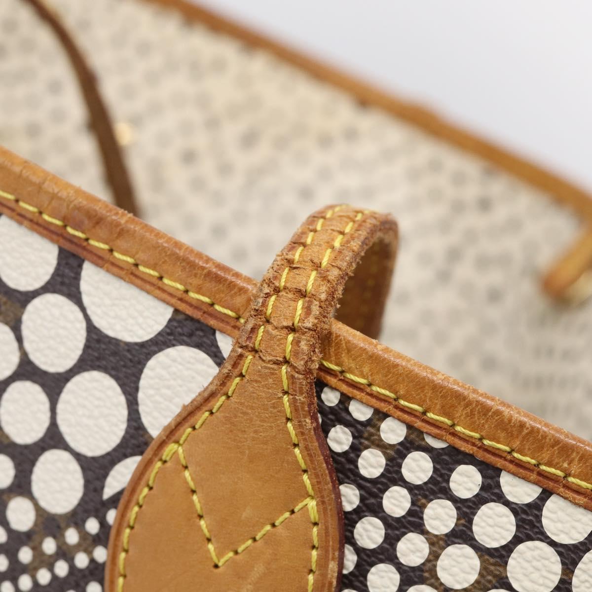 LOUIS VUITTON Dot Infinity Yayoi Kusama Neverfull MM Bag M40684 LV Auth bs38030