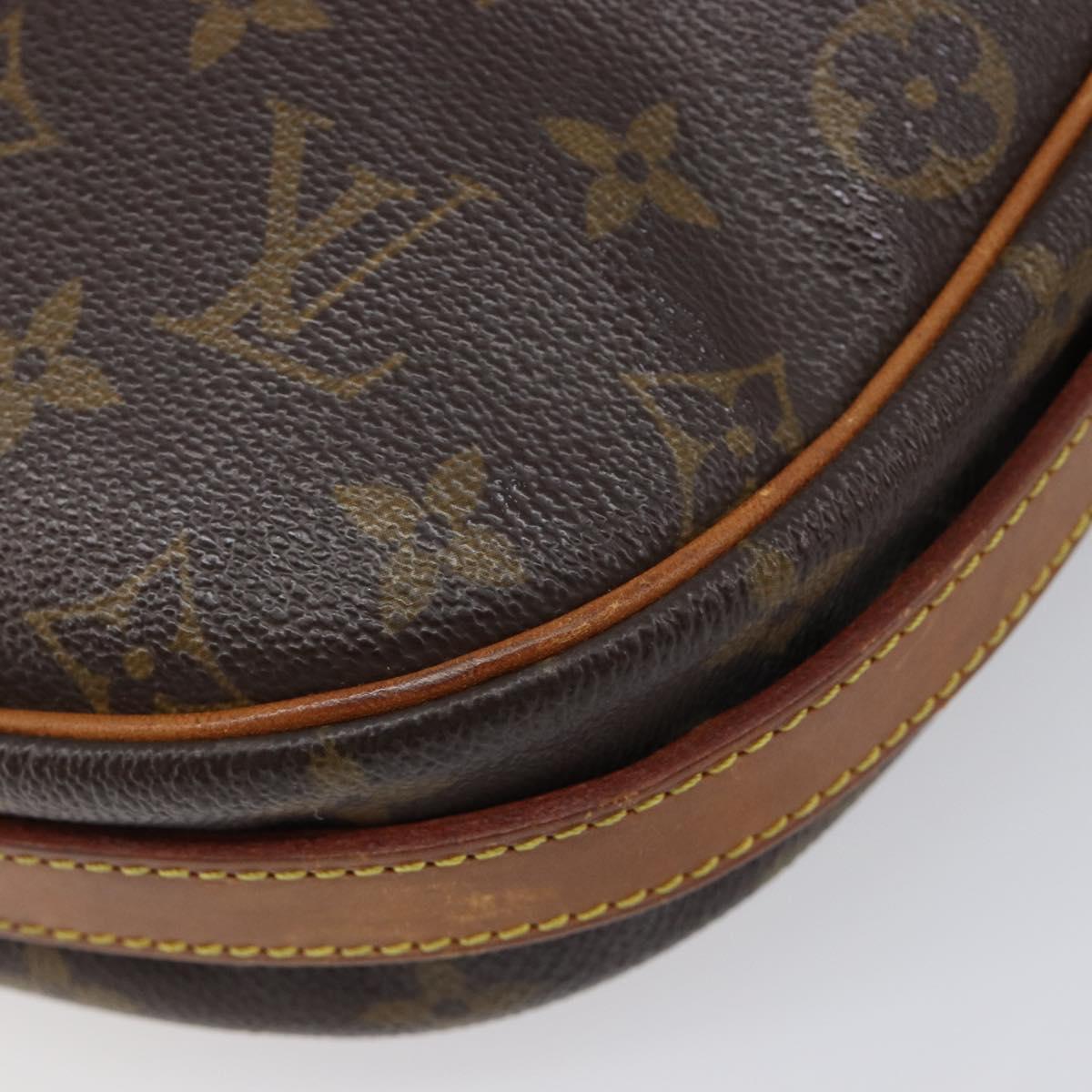 LOUIS VUITTON Monogram Jeune Fille GM Shoulder Bag M51225 LV Auth bs38033