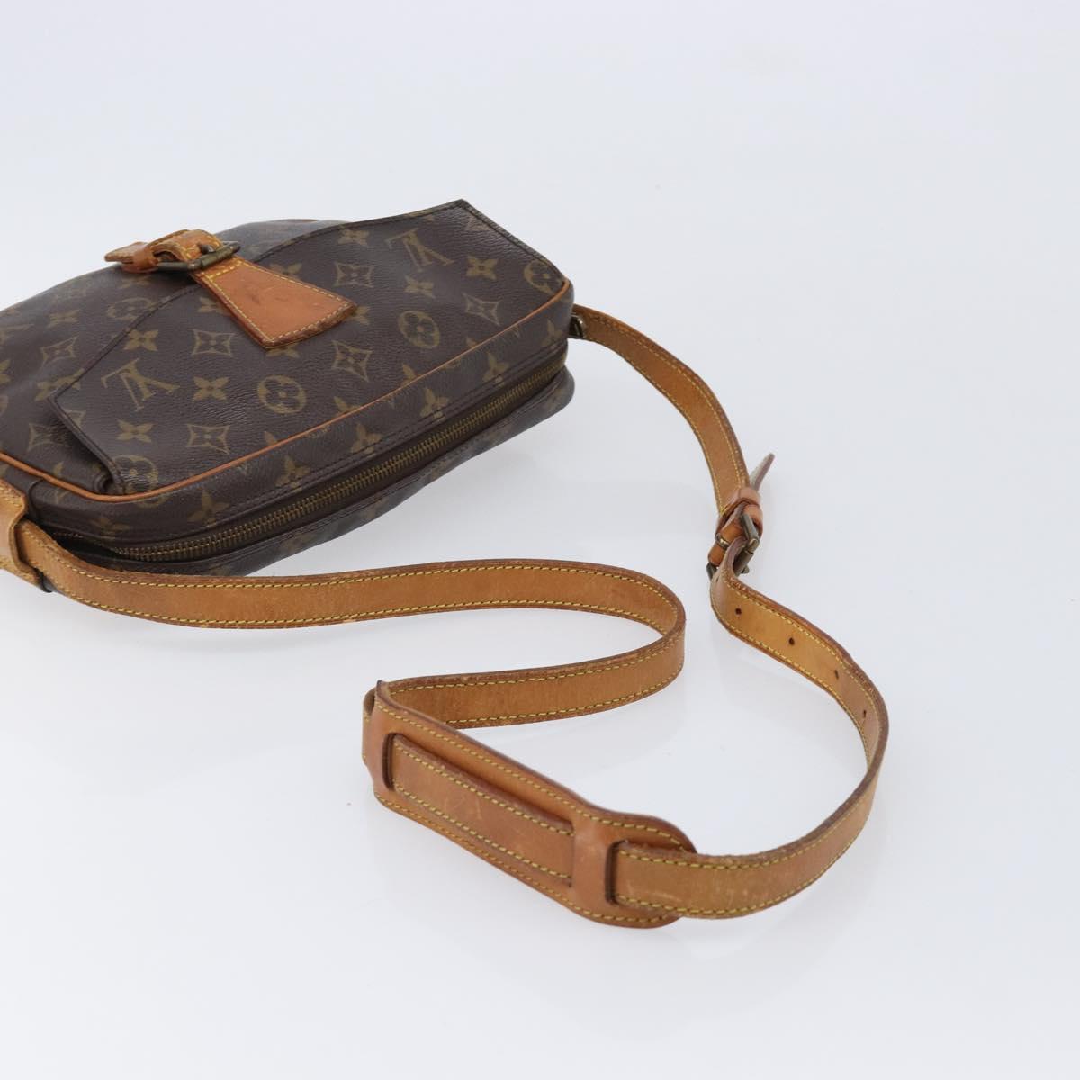 LOUIS VUITTON Monogram Jeune Fille GM Shoulder Bag M51225 LV Auth bs38033