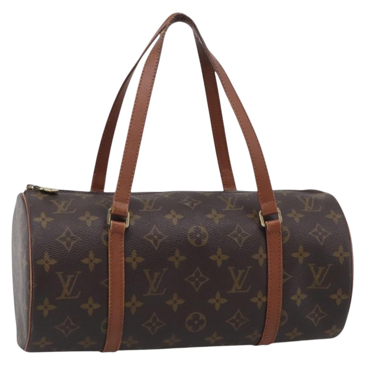 LOUIS VUITTON Monogram Papillon 30 Hand Bag M51365 LV Auth bs38041