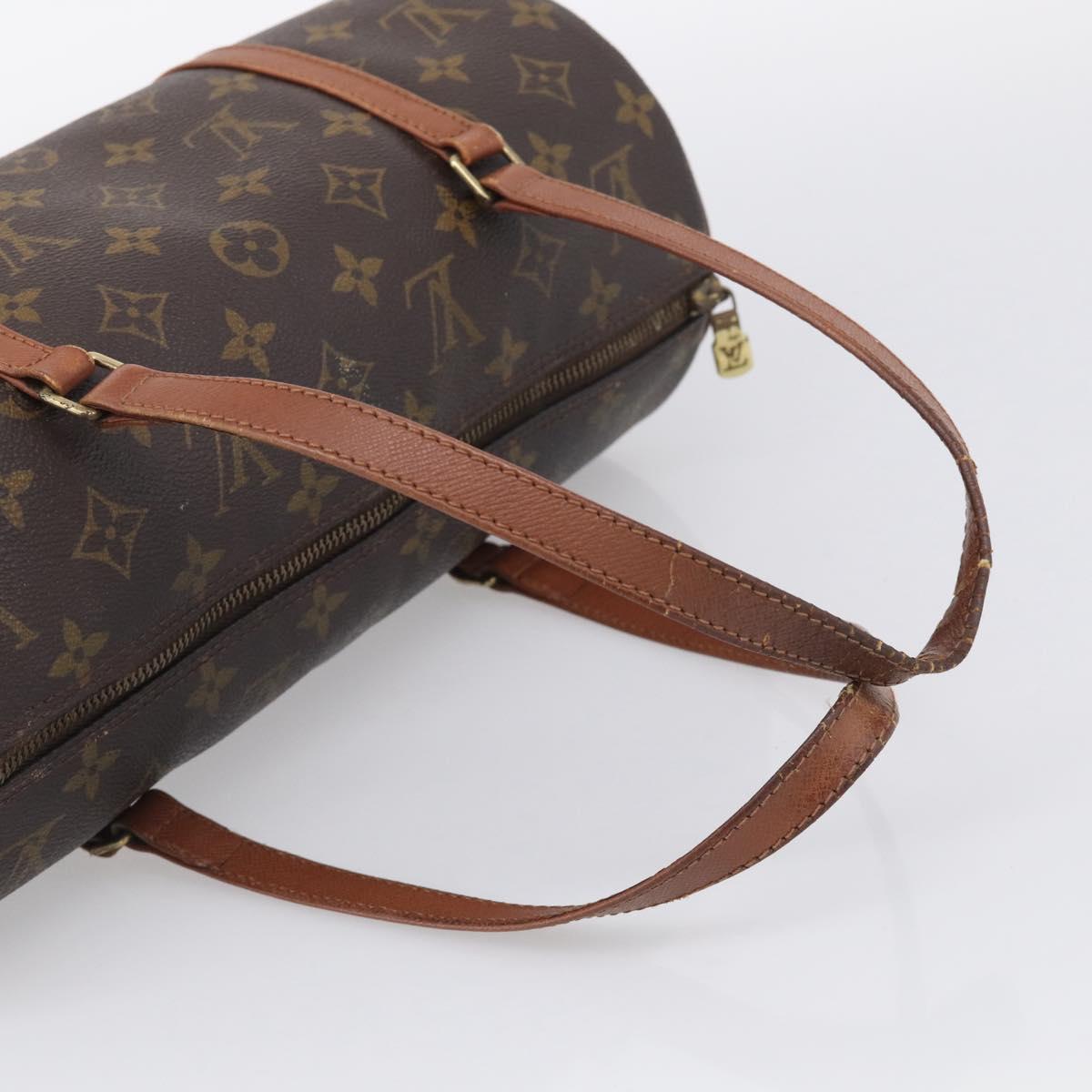 LOUIS VUITTON Monogram Papillon 30 Hand Bag M51365 LV Auth bs38041