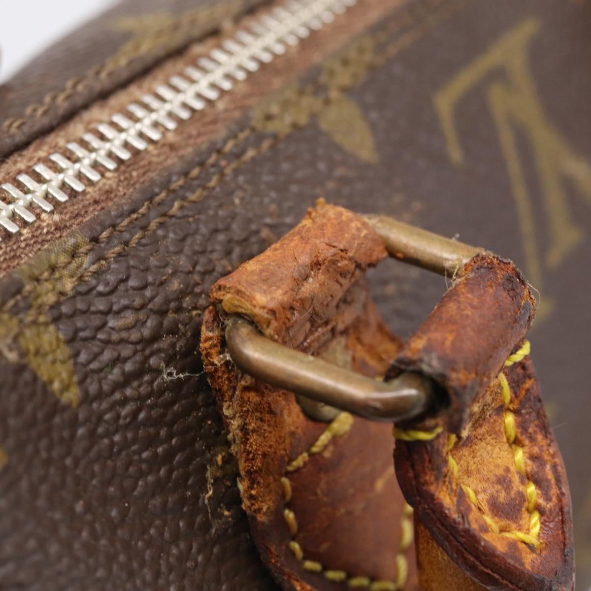 LOUIS VUITTON Monogram Mini Speedy Hand Bag M41534 LV Auth bs38050