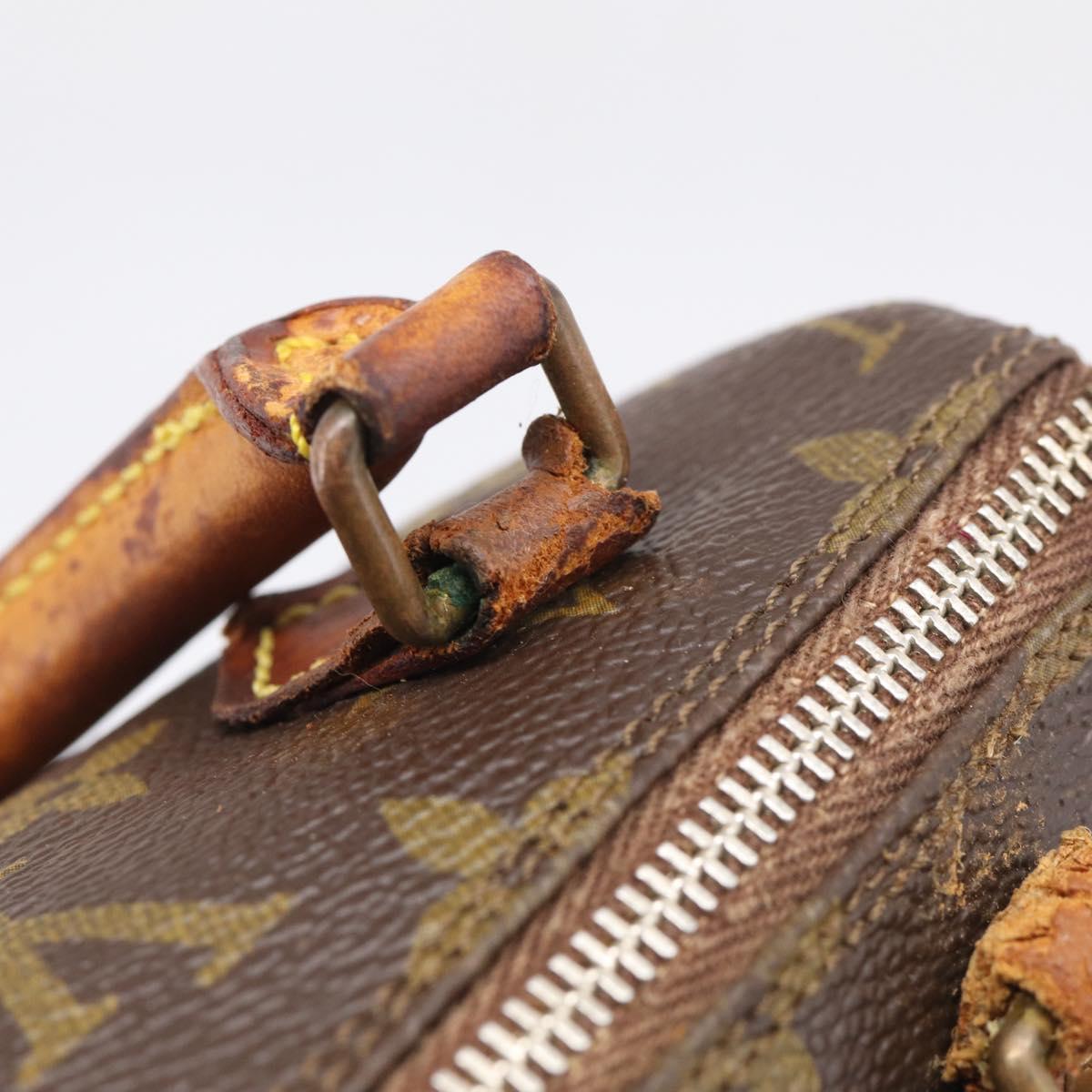 LOUIS VUITTON Monogram Mini Speedy Hand Bag M41534 LV Auth bs38050