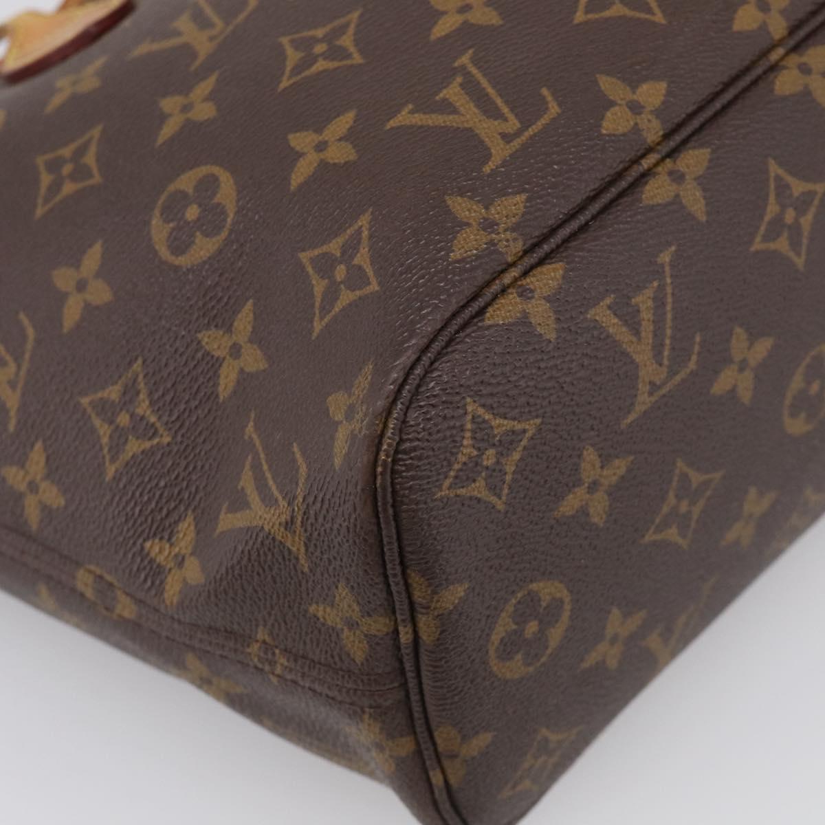 LOUIS VUITTON Monogram Neverfull PM Tote Bag M40155 LV Auth bs38054