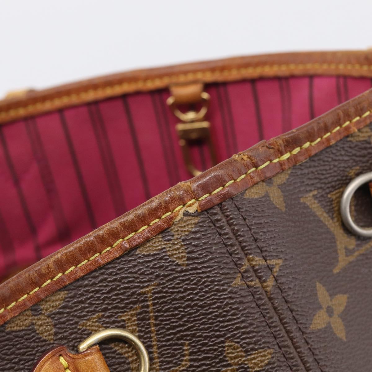 LOUIS VUITTON Monogram Neverfull PM Tote Bag M40155 LV Auth bs38054