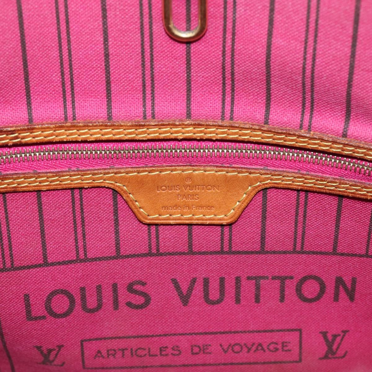 LOUIS VUITTON Monogram Neverfull PM Tote Bag M40155 LV Auth bs38054