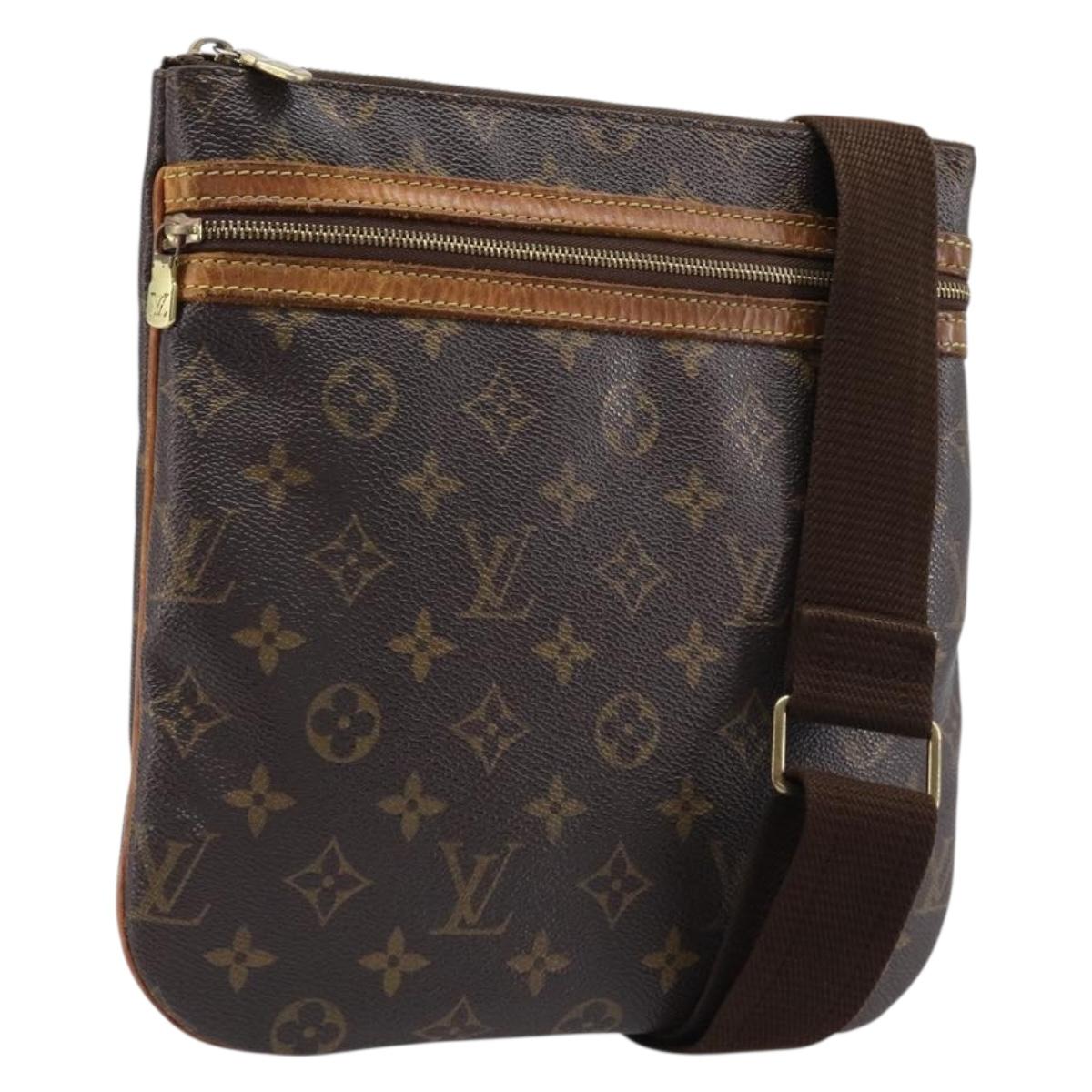 LOUIS VUITTON Monogram Pochette Bosphore Shoulder Bag M40044 LV Auth bs38062